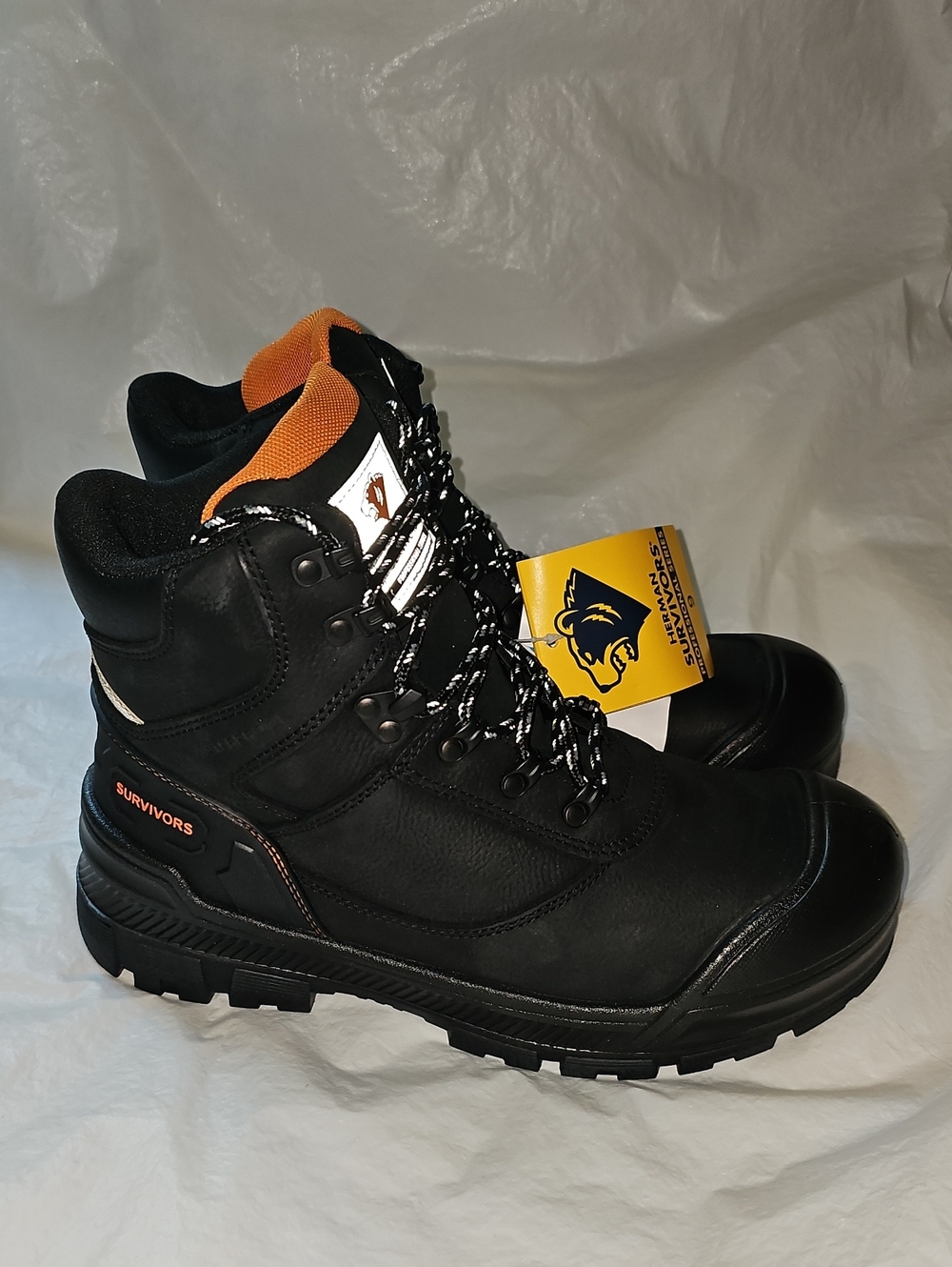 Herman Survivors Men's Size 9 Groundbreaker Steel Toe Work Boots New